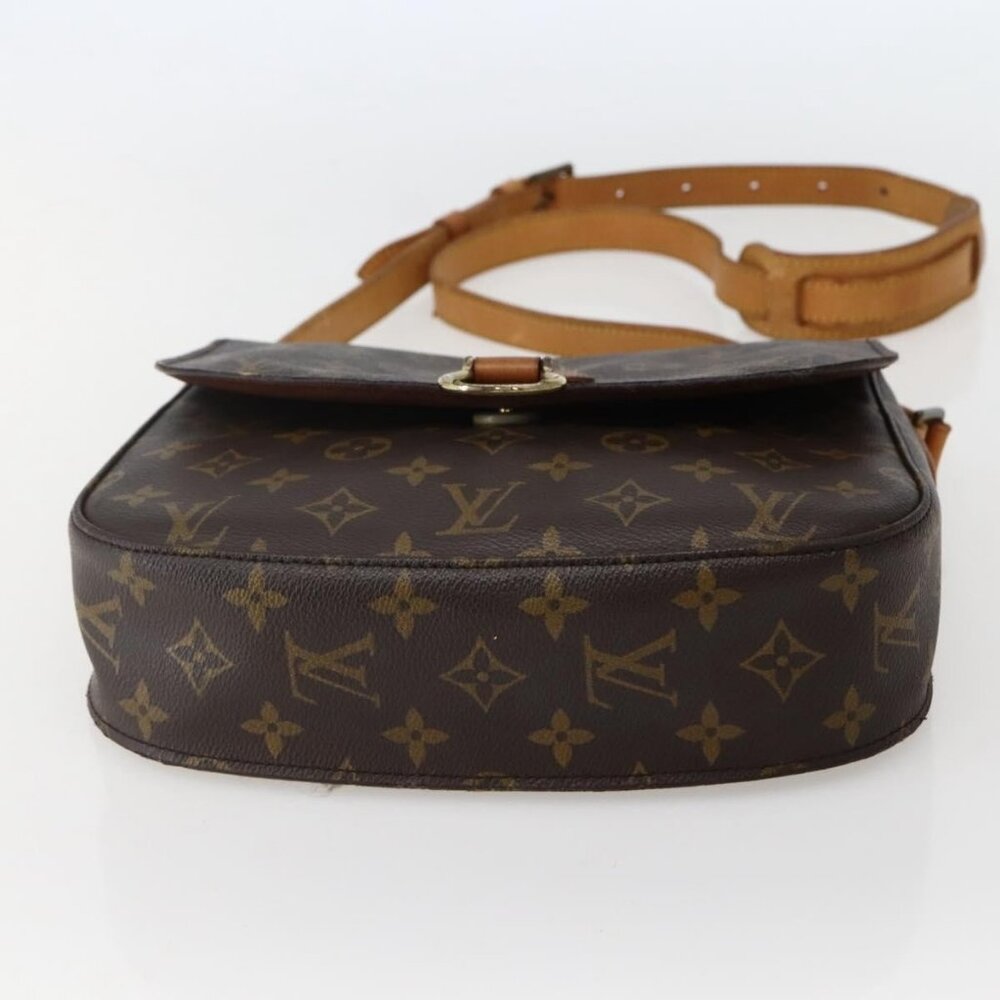 Authentic LOUIS VUITTON Monogram Saint Cloud GM Shoulder Bag M51242 LV - Picture 12 of 16